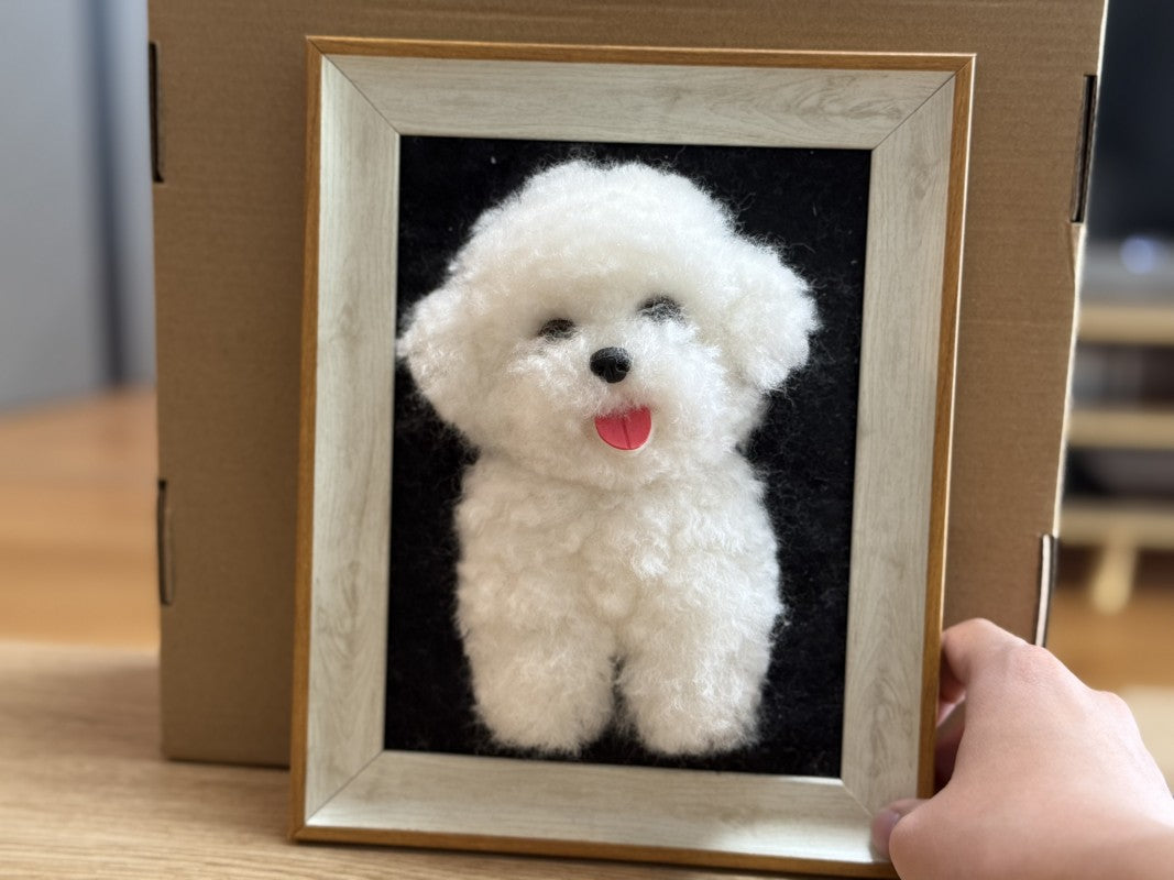 1 Customized special order placement, Custom Felt Pet Portraits, Custom Needle Felted Pets, Felt Animal Photo Frames, Pet Memorial, Animal Lovers Gift